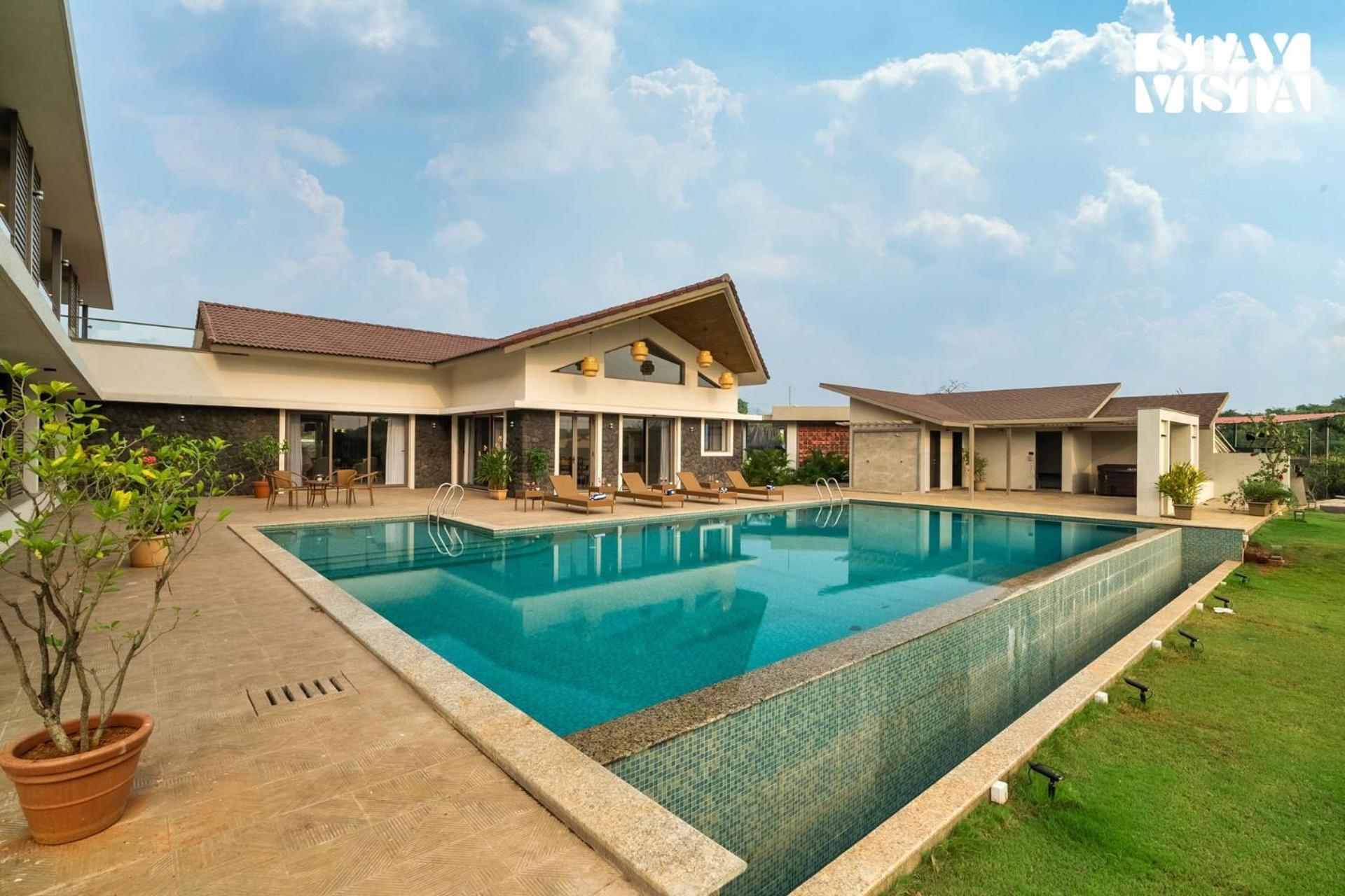 Stayvista At Solaris With Pool, Lawn & Bbq Alibag Exterior photo