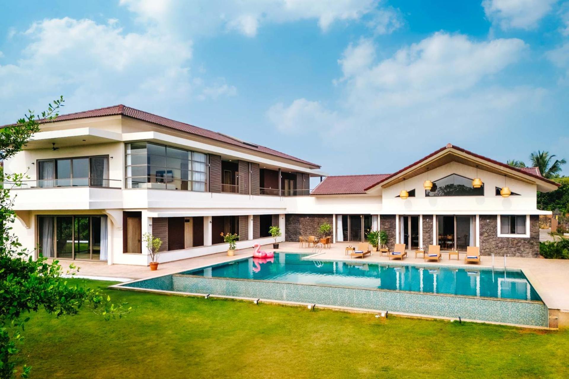 Stayvista At Solaris With Pool, Lawn & Bbq Alibag Exterior photo